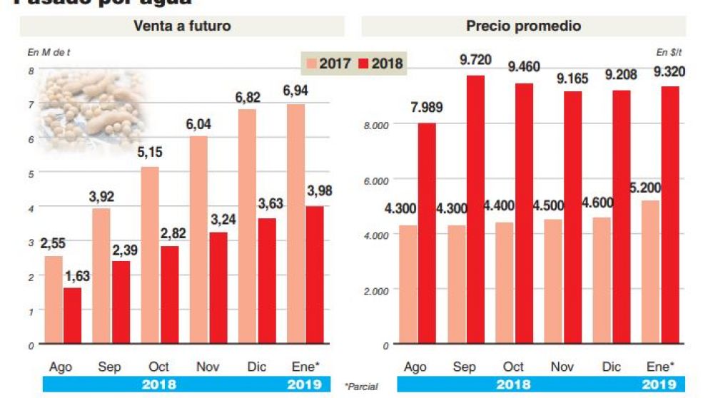 Con inundaciones y dólar bajo, el campo retendrá sus granos y complica al Gobierno