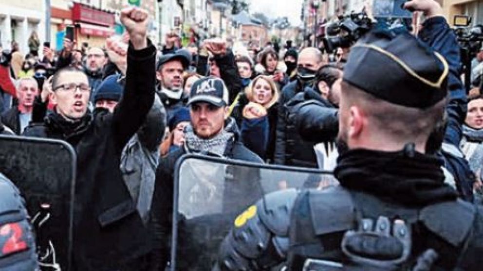 Las manifestaciones continúan