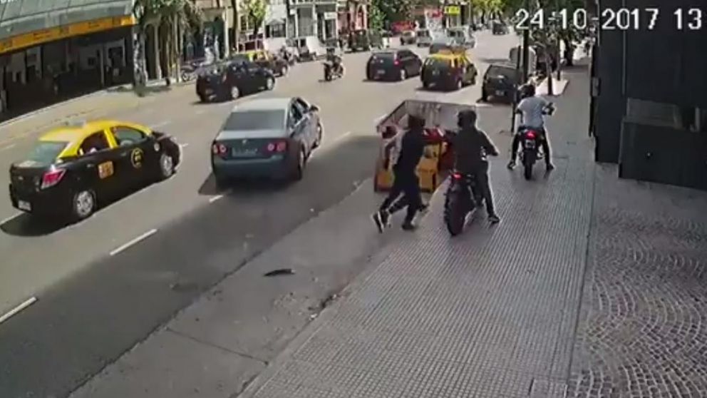 En 2018 subieron los robos de "motochorros" en la Ciudad