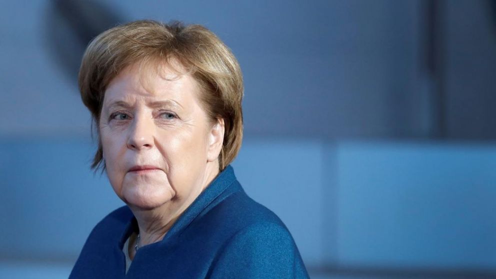 La Canciller alemana, Angela Merkel