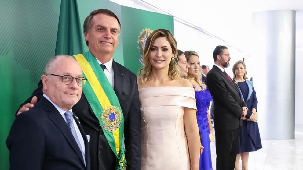 El canciller argentino Jorge Faurie asistió a la ceremonia de asunción de Bolsonaro