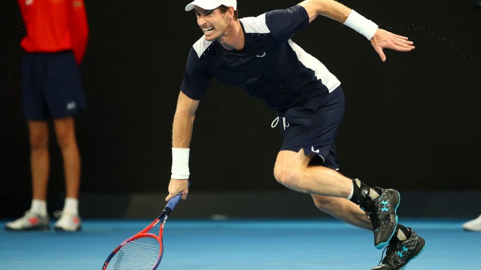 Andy Murray perdió en el debut y se despidió del primer Grand Slam del año