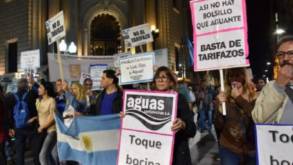 Las protestas se vienen repitiendo en las calles