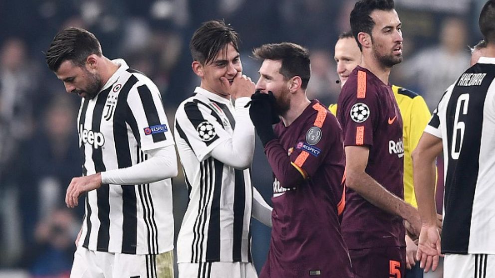 Dybala ocupa el 6º lugar mientras que Messi está en el 7º