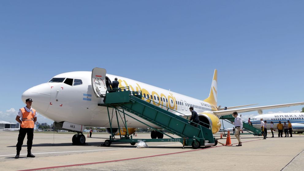 Flybondi es la primera a�rea low cost que tiene su propio sindicato el aeropuerto de Ezeiza