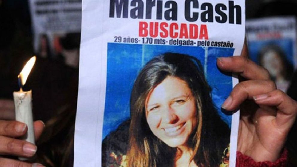 La desaparición de María Cash fue uno de los casos de mayor resonancia en los últimos 10 años