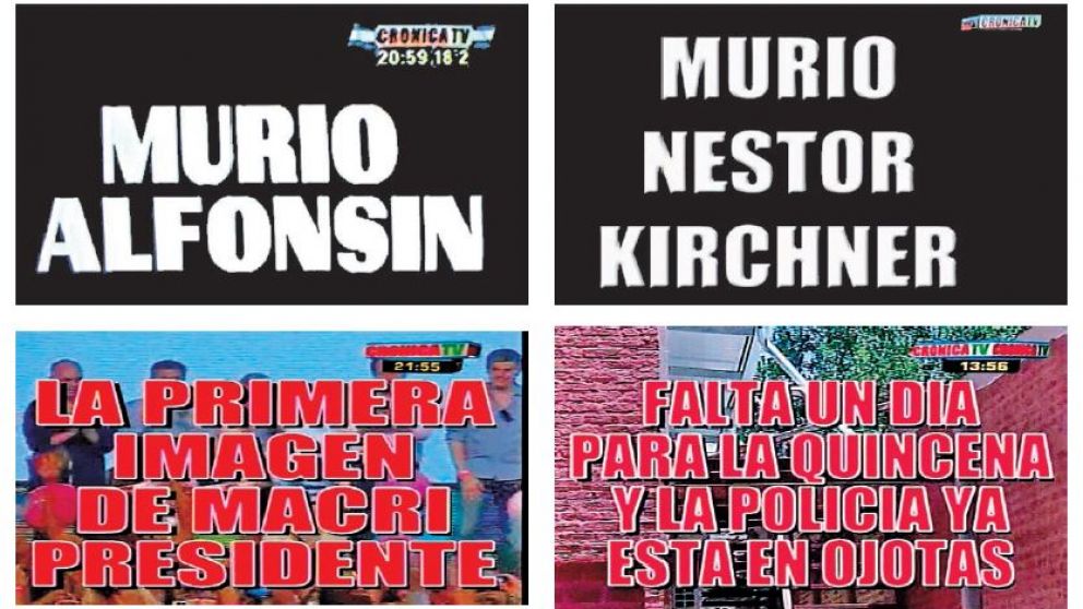 25 años de Crónica TV: postales detrás de las placas rojas