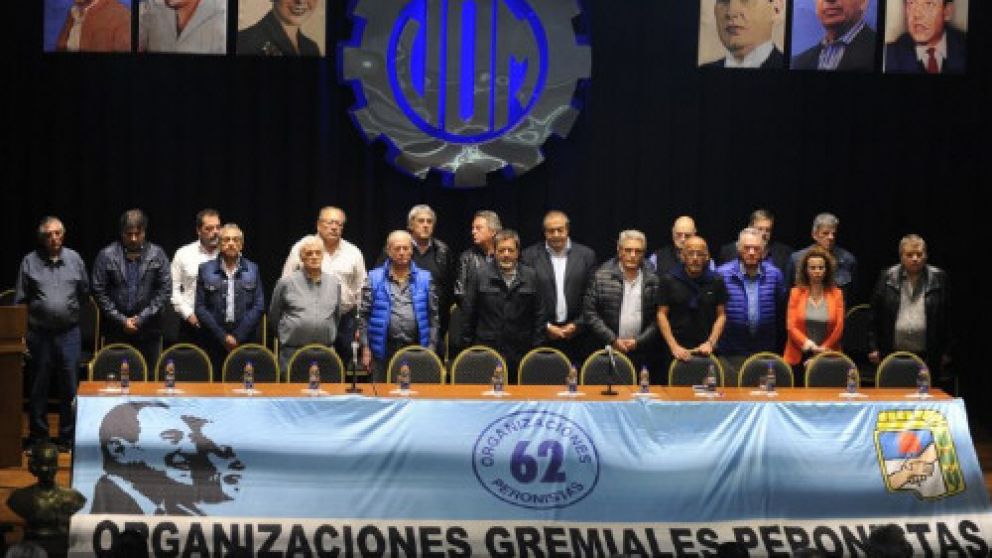 El “oficialismo” gremial refundó las 62 y buscará lugares en las listas