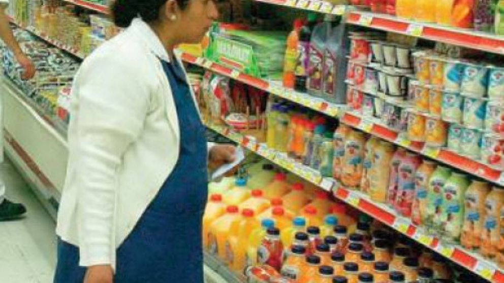 El consumo masivo en baja