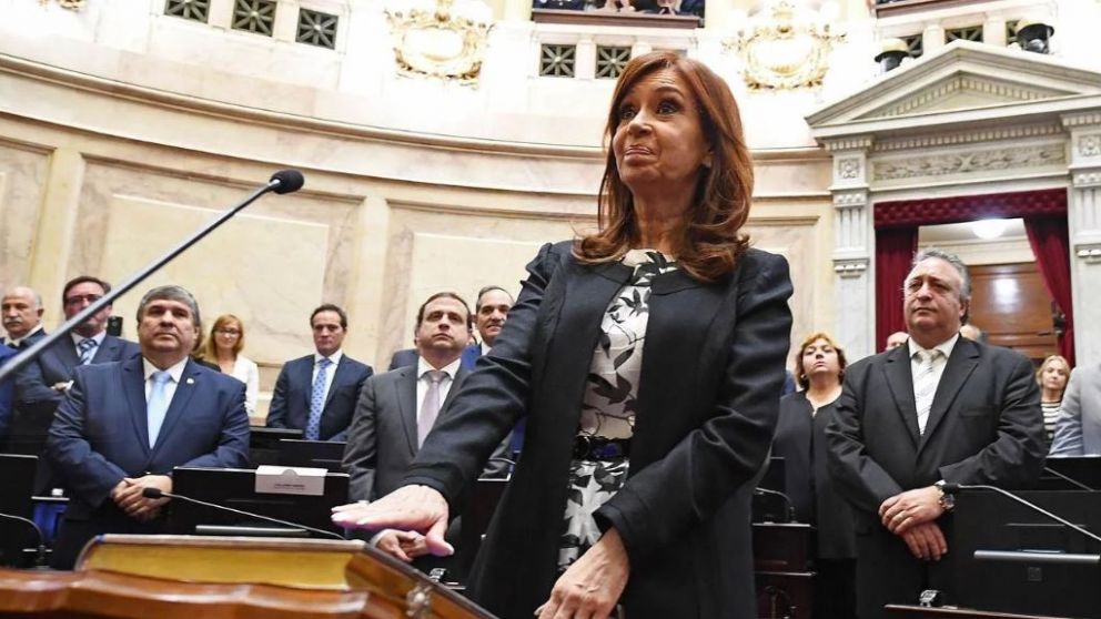 Cristina jur� como senadora el 29 de noviembre de 2017