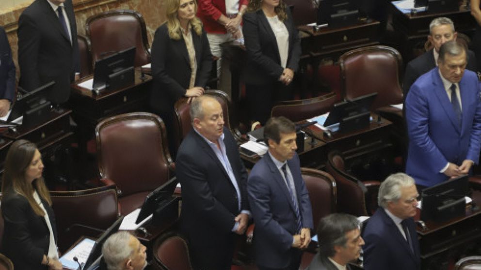 Marino hizo su descargo pero se ausent� en la votaci�n