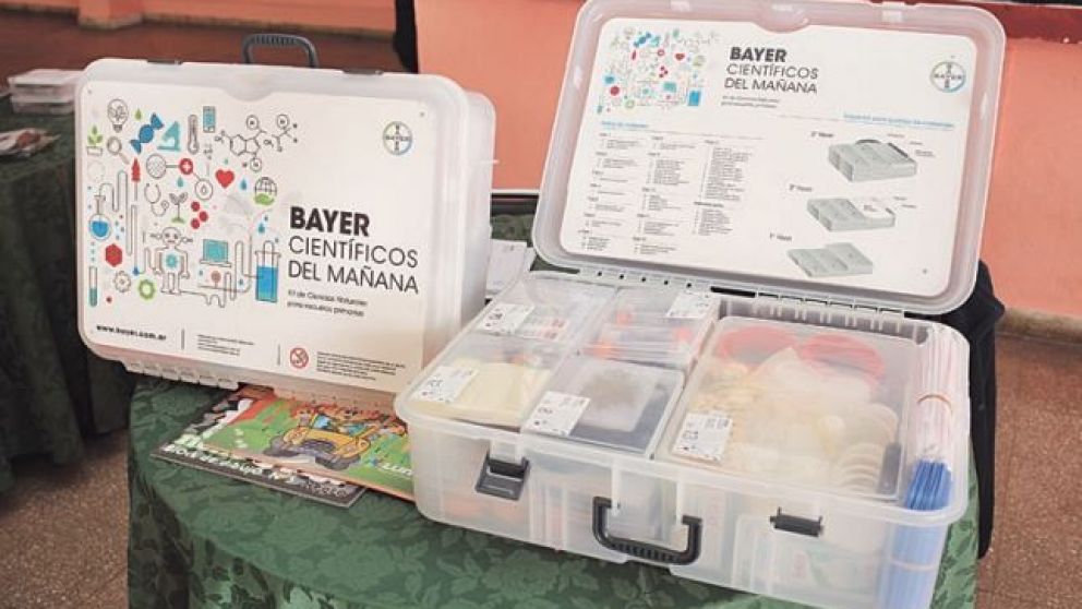 Parte de las actividades que llevaron y el KIT para trabajar 