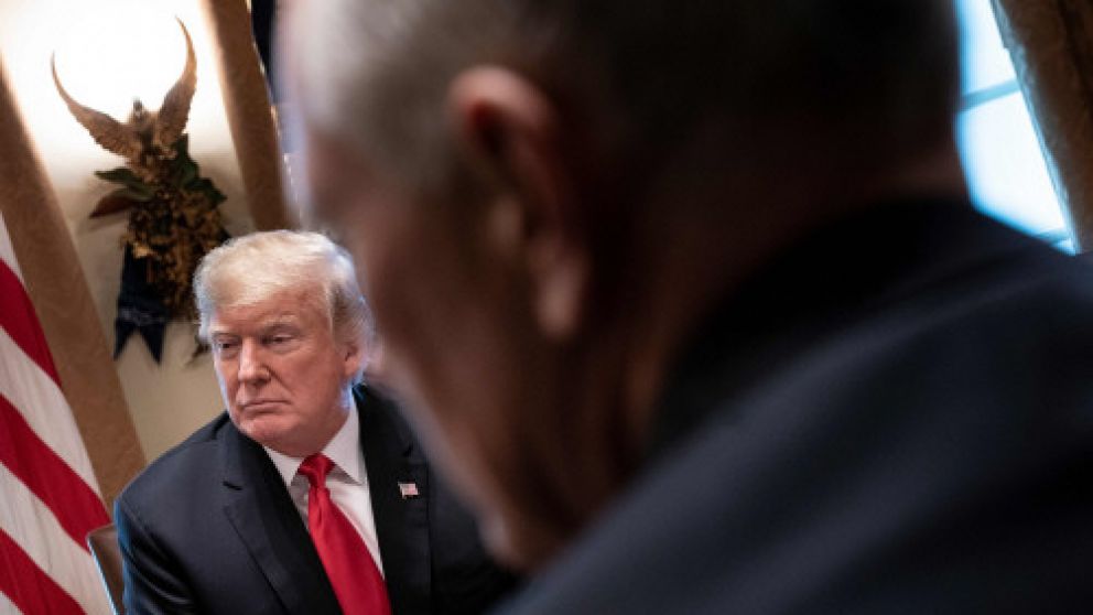 El presidente y su vice, Mike Pence, recibieron a gobernadores electos