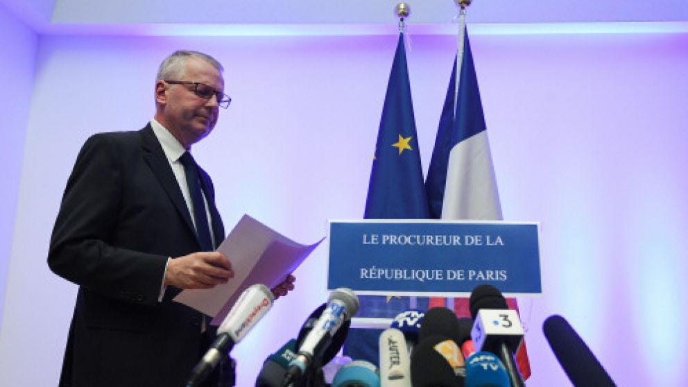 El fiscal antiterrorista Heitz hizo el anuncio