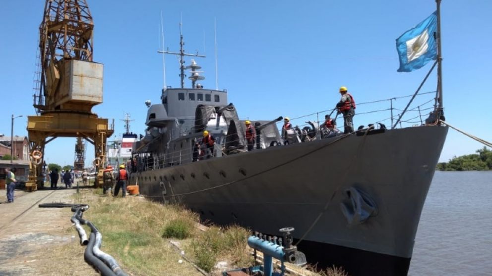 El buque será entregado a la Armada el próximo viernes a las 10