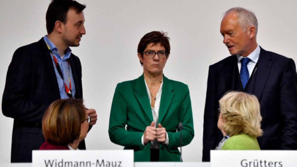 Annegret Kramp-Karrenbauer, nueva líder del CDU