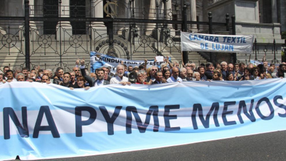 Los empresarios reclamaron en el Congreso
