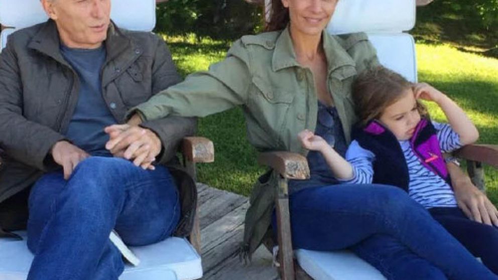 Como es habitual, Macri y su familia descansan en el sur