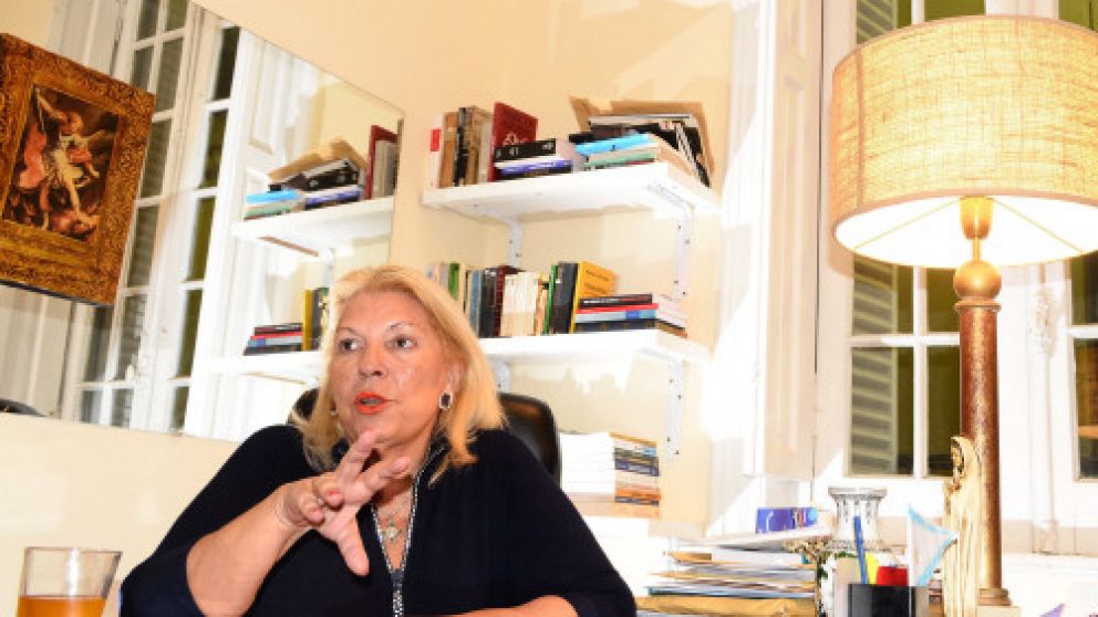 Carrió le dio un vuelco conciliador a sus dichos sobre seguridad