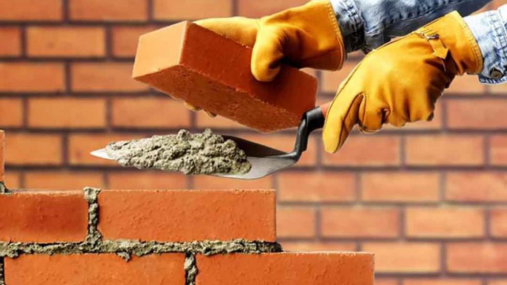 La industria de la construcción registró una leve suba
