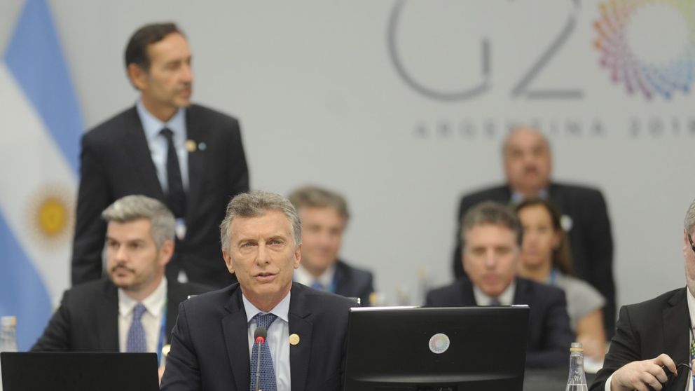 Cumbre G20Plenario de lideresMacriFoto Juano Tesone