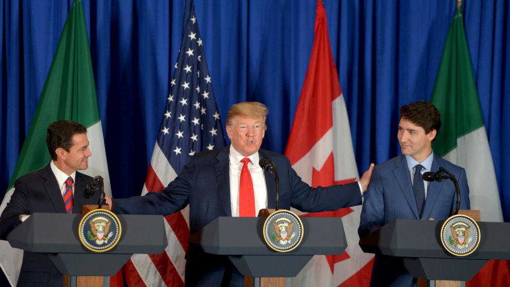 EE.UU., México y Canadá firmaron el nuevo acuerdo comercial T-MEC
