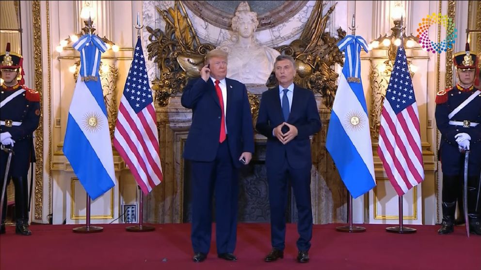 El encuentro de Macri y Trump: comercio, halagos y Franco