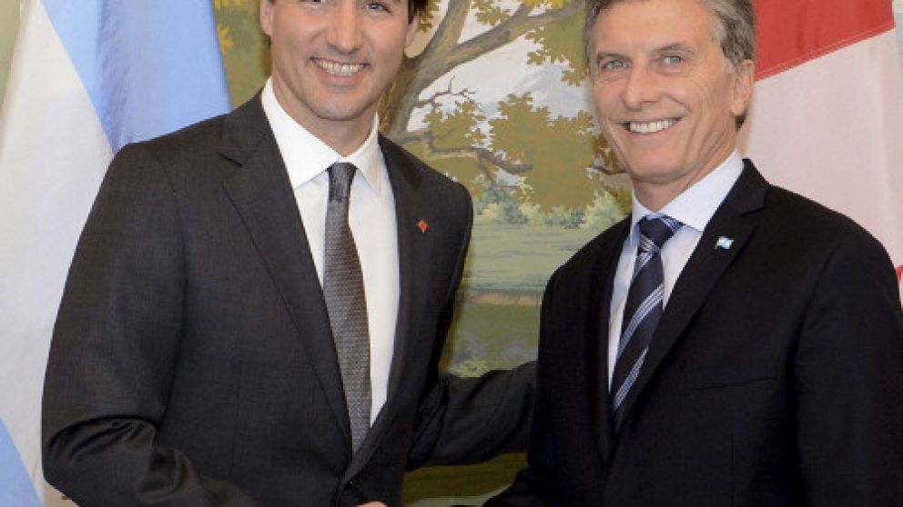Macri y Trudeau quieren sellar un TLC en el 2019