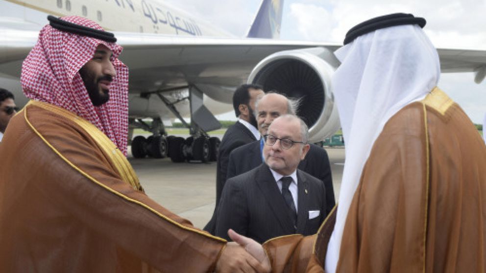 El príncipe saudita arribó ayer a Buenos Aires