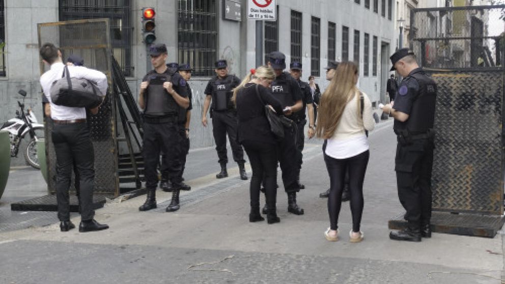 Las restricciones en la circulación comenzaron ayer