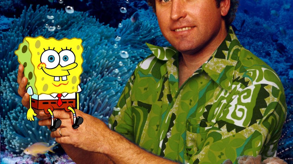 Bob Esponja y Stephen Hillenburg, criatura y creador