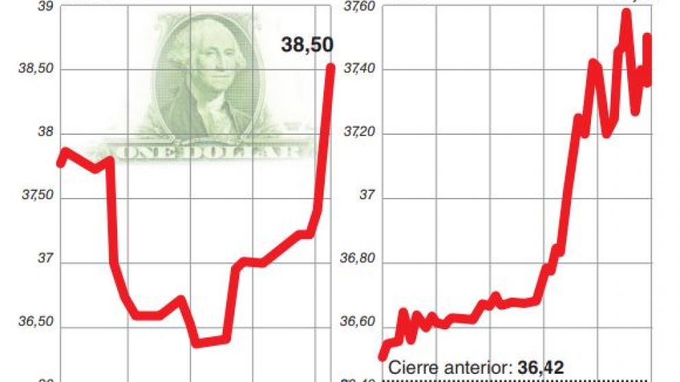 La fuerte inyección de pesos del BCRA, la baja de tasas y el ruido político despertaron al dólar