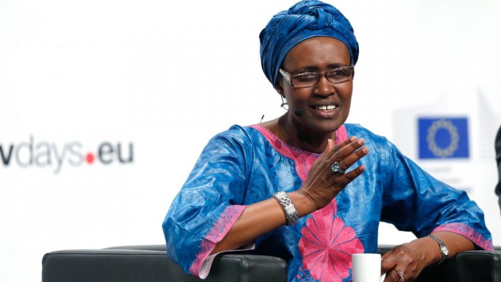 "Venimos acá a apoyar a la sociedad civil y desafiar al poder”, afirmó Winnie Byanyima