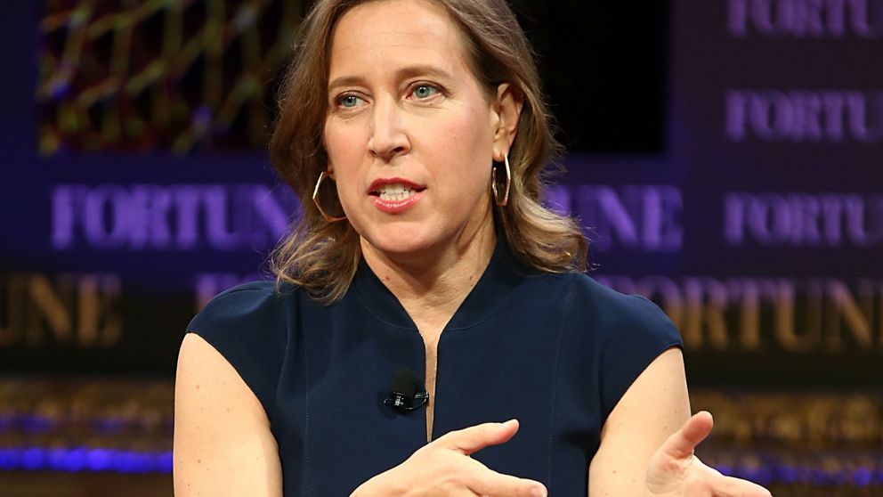 Susan Wojcicki, CEO de YouTube, la empresa que más se opone a la nueva legislación europea