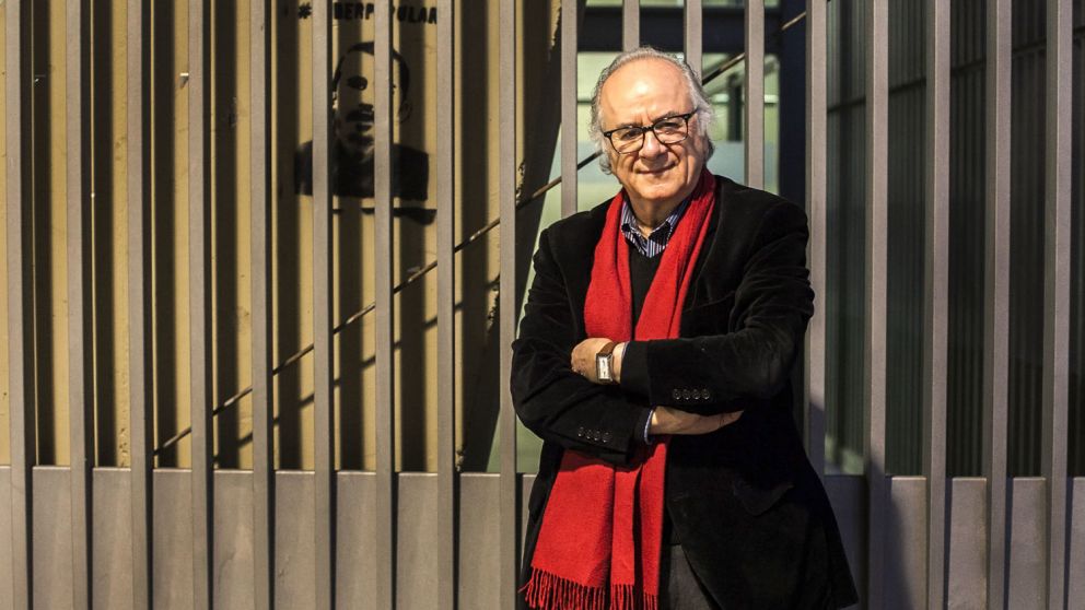 Boaventura de Sousa Santos, reconocido sociólogo portugués, que participa del encuentro