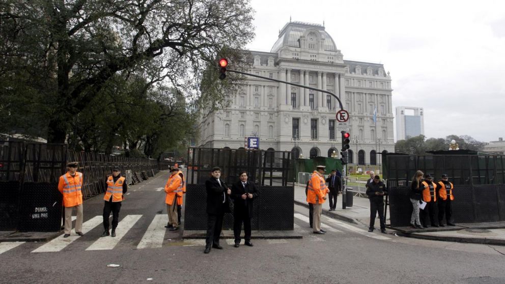 Cortes y operativo de seguridad por el G20