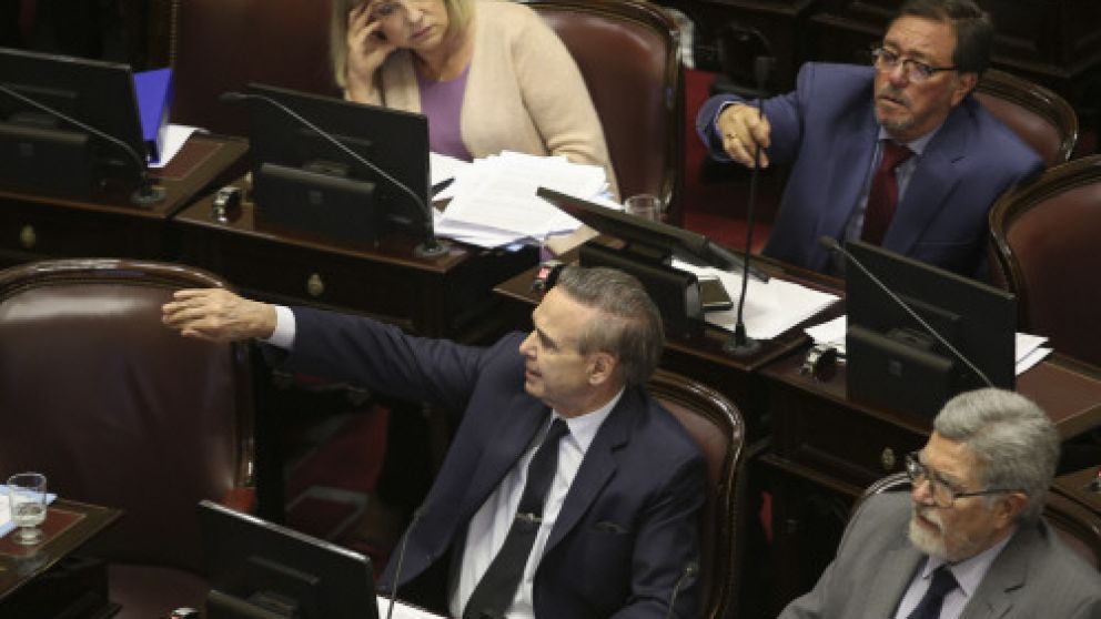 Pichetto, uno de los garantes para sumar votos a favor del proyecto
