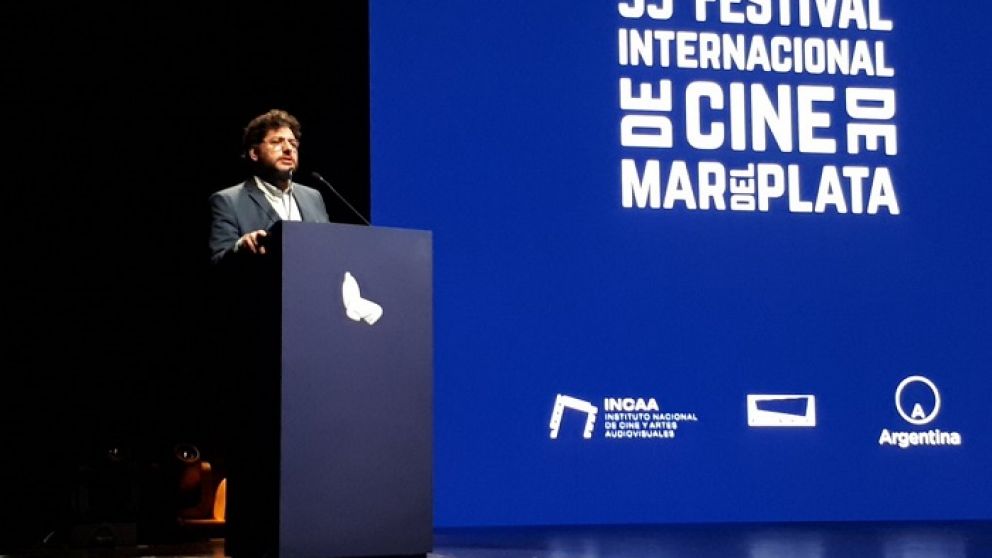 La reprobación a Pablo Avelluto se sintió apenas la conductora del evento lo mencionó