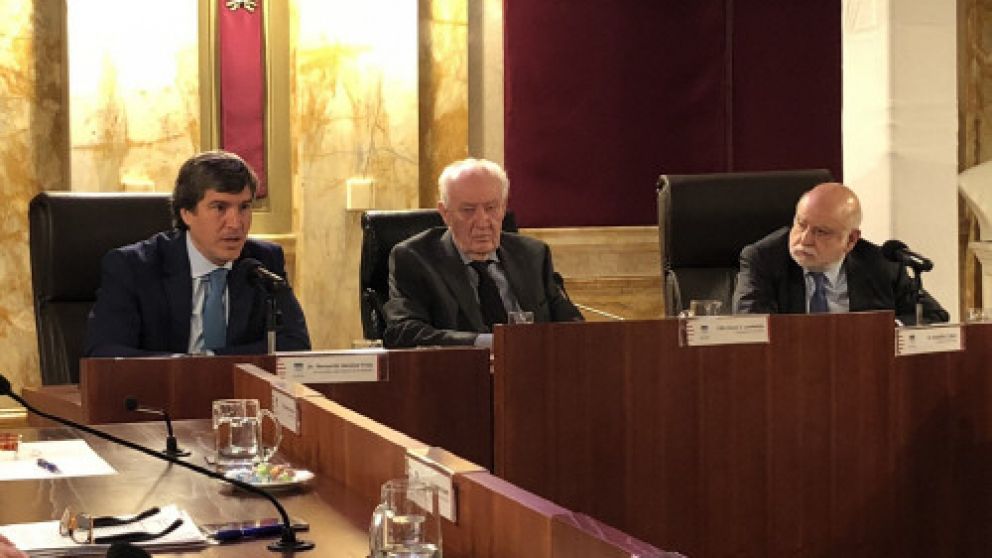 El procurador del Tesoro, Bernardo Saravia Frías, en una jornada reciente sobre inversiones y PPP