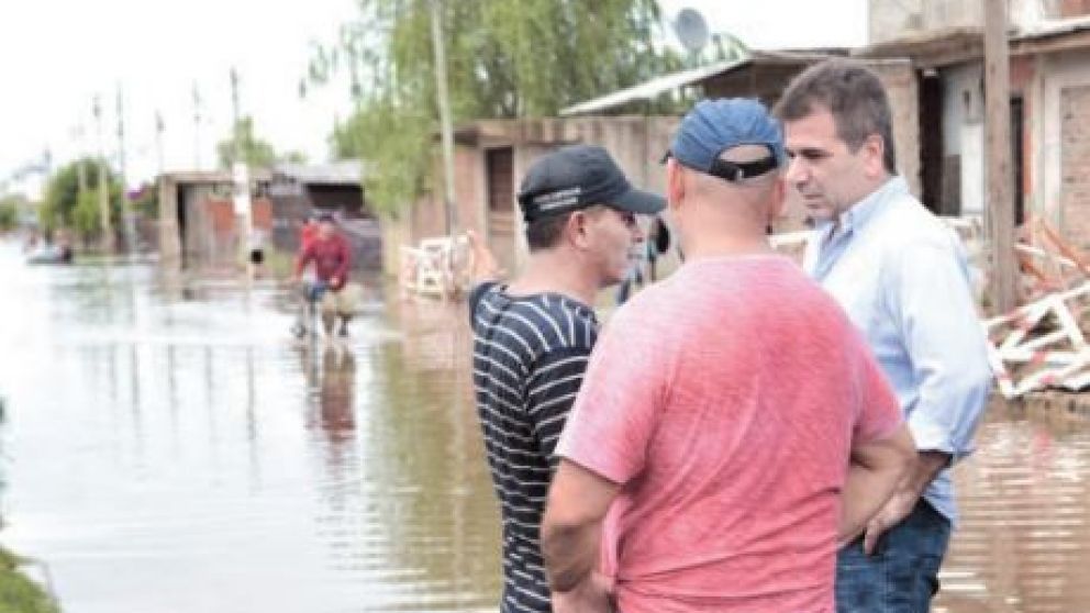 El ministro de Seguridad bonaerense, en Lomas de Zamora