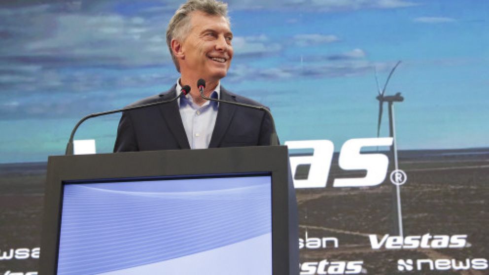 Macri visitó ayer una fábrica en la localidad de Campana