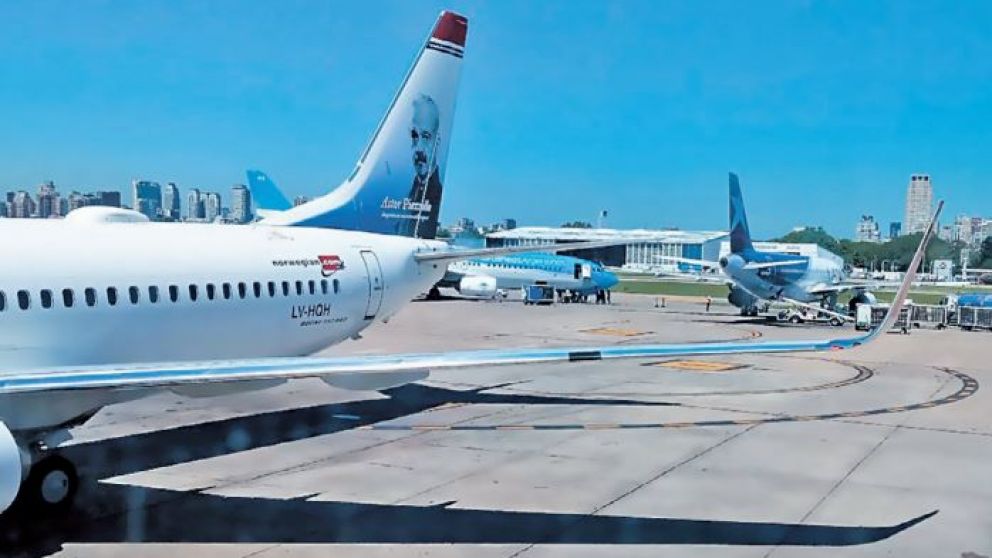 Las aerol�neas tradicionales ya no est�n solas en Aeroparque