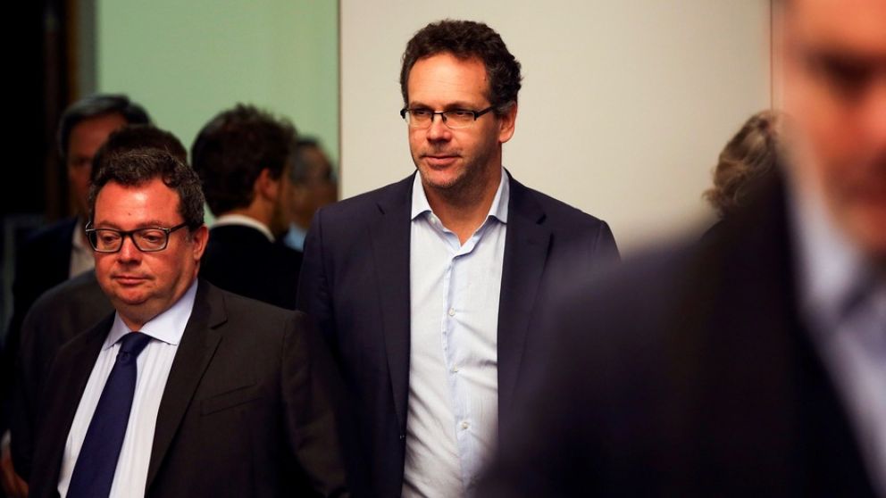 Guido Sandleris encabeza la comitiva argentina junto a Francisco Cabrera
