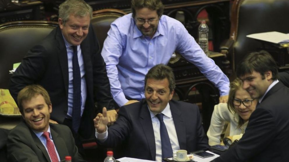 Miguel Pichetto, Juan Schiaretti, Juan Manuel Urtubey y Sergio Massa