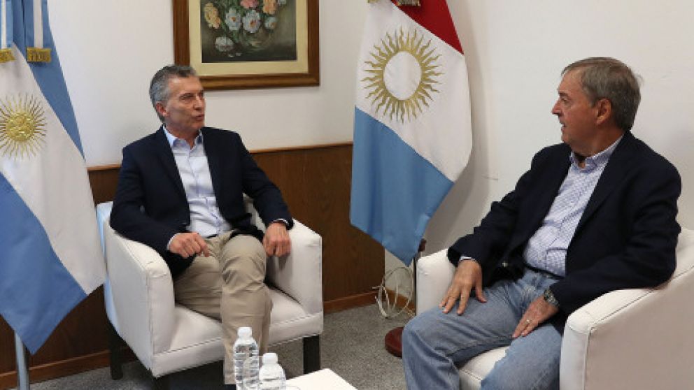 Macri y Schiaretti se reunieron a solas, por más de media hora, en Río Cuarto