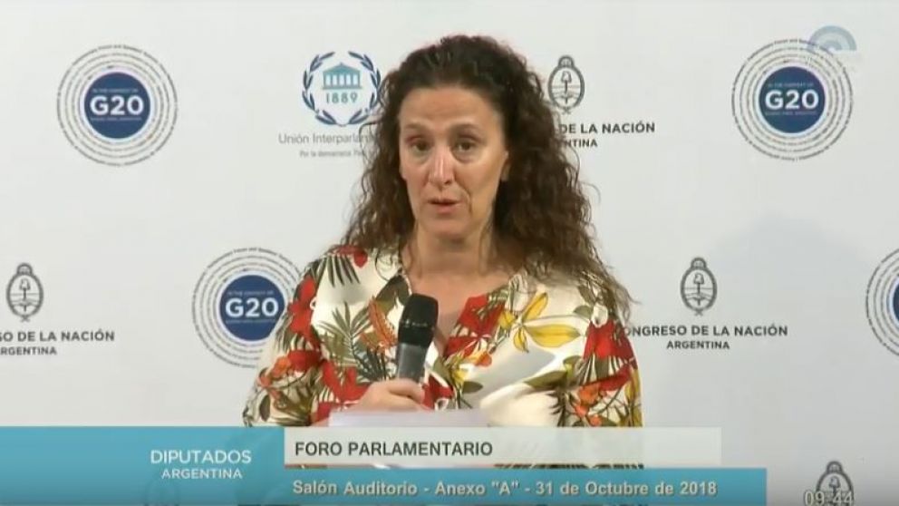 Michetti en el P20: "La corrupción es un peligro que acecha a las instituciones"