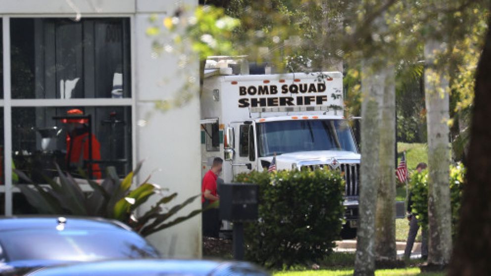 Los equipos se movilizaron para determinar el peligro