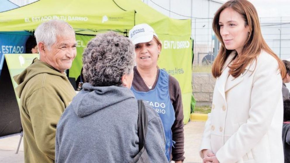 “Lo que le cambia la vida a la gente son las acciones concretas”, dijo ayer Vidal en Berazategui