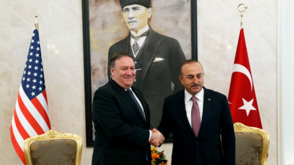 Pompeo viaj� a Ankara y se entrevist� con Erdogan 