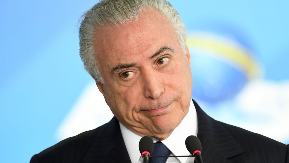 La Policía Federal brasileña acusa de corrupción y lavado de dinero al presidente Temer